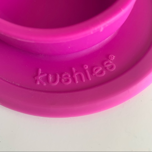 ✨2/$15 3/$20✨ Kushies Butterfly Silicone Divided Siliplate - Picture 3 of 4